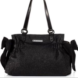 BLACK glitter authentic Juicy Couture purse